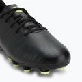 PUMA Future 8 Play FG/AG Jr children's football boots puma black/fizzy light/green terrain 7