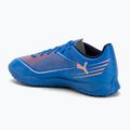 Men's PUMA Ultra 6 Play TT football boots ultra blue/puma white/glowing red 3