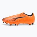Men's football boots PUMA Ultra 6 Play FG/AG heat fire/puma black/glowing red