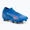 Men's football boots PUMA Ultra 6 Play+ FG/AG ultra blue/puma white/glowing red