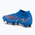 Men's football boots PUMA Ultra 6 Play+ FG/AG ultra blue/puma white/glowing red 3