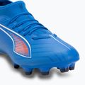 Men's football boots PUMA Ultra 6 Play+ FG/AG ultra blue/puma white/glowing red 7
