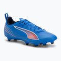 PUMA Ultra 6 Play FG/AG Jr children's football boots ultra blue/puma white/glowing red