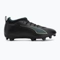 PUMA Ultra 6 Match FG/AG Jr children's football boots puma black/fizzy light/green terrain 2