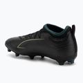 PUMA Ultra 6 Match FG/AG Jr children's football boots puma black/fizzy light/green terrain 3
