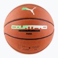 PUMA teamJAWS Court Pro Basketball leather brown/dark shadow size 7