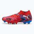 Men's football boots PUMA Future 8 Match Playmakers FG/AG puma red/puma black/ultra blue/pink pixel