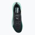Men's PUMA Deviate Nitro Elite Trail green terrain / mint melt running shoes 5
