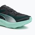 Men's PUMA Deviate Nitro Elite Trail green terrain / mint melt running shoes 7