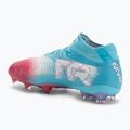 PUMA Future 8 Ultimate Re-Charge FG men's football boots hero blue/puma white/sunset pink 3