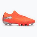 Football boots PUMA Future 9 Fusion FG/AG glowing red/puma white/puma black/puma silver 2