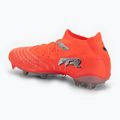 Football boots PUMA Future 9 Fusion FG/AG glowing red/puma white/puma black/puma silver 3