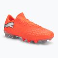 Football boots PUMA Future 9 Match Fusion FG/AG glowing red/puma white/puma black/puma silver