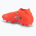 Children's football boots PUMA Future 9 Pro FG/AG Jr glowing red/puma white/puma black/puma silver 3