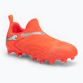 Children's football boots PUMA Future 9 Match LL FG/AG Jr glowing red/puma white/puma black/puma silver
