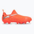 Children's football boots PUMA Future 9 Match LL FG/AG Jr glowing red/puma white/puma black/puma silver 2