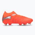 Men's football boots PUMA Future 9 Pro MxSG glowing red/puma white/puma black/puma silver 2