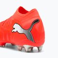 Football boots PUMA Future 9 Ultimate FG glowing red/puma white/puma black/puma silver 8