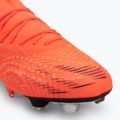 Football boots PUMA Future 9 Ultimate FG glowing red/puma white/puma black/puma silver 7