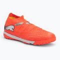 Football boots PUMA Future 9 Match TT glowing red/puma white/puma black/puma silver
