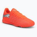 Football boots PUMA Future 9 Play TT glowing red/puma white/puma black/puma silver