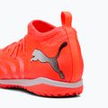 Football boots PUMA Future 9 Match TT + Mid Jr glowing red/puma white/puma black/puma silver 8