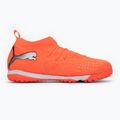 Football boots PUMA Future 9 Match TT + Mid Jr glowing red/puma white/puma black/puma silver 2