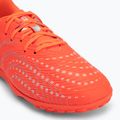 Children's football boots PUMA Future 9 Play TT Jr glowing red/puma white/puma black/puma silver 7