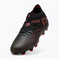 Children's football boots PUMA Future 9 Pro FG/AG Jr puma black/puma white/blue jewel 12