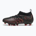 Children's football boots PUMA Future 9 Match FG/AG Jr puma black/glowing red/strong grey 8
