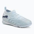Children's football boots PUMA Future 9 Match TT + Mid Jr icy blue/puma white/blue jewel