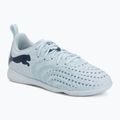 Children's football boots PUMA Future 9 Play IT Jr icy blue/puma white/blue jewel