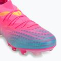 Football boots PUMA Future 9 Match FG/AG poison pink/puma wht/sun stream/bright aqua/puma blk 7