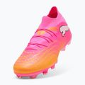 Football boots PUMA Future 9 Match FG/AG poison pink/puma wht/sun stream/bright aqua/puma blk