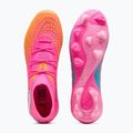 Football boots PUMA Future 9 Match FG/AG poison pink/puma wht/sun stream/bright aqua/puma blk 3