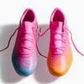Football boots PUMA Future 9 Match Fusion FG/AG poison pink/puma wht/sun stream/bright aqua/puma blk 5