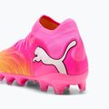 Children's football boots PUMA Future 9 Pro FG/AG Jr poison pink/puma wht/sun stream/bright aqua/puma blk 7