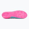 Children's football boots PUMA Future 9 Match LL FG/AG Jr poison pink/puma wht/sun stream/bright aqua/puma blk 4