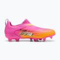 Children's football boots PUMA Future 9 Match LL FG/AG Jr poison pink/puma wht/sun stream/bright aqua/puma blk 2