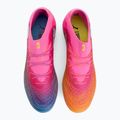Football boots PUMA Future 9 Ultimate FG poison pink/puma wht/sun stream/bright aqua/puma blk 5
