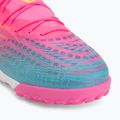 Football boots PUMA Future 9 Match TT poison pink/puma wht/sun stream/bright aqua/puma blk 7