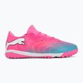 Football boots PUMA Future 9 Match Fusion TT poison pink/puma wht/sun stream/bright aqua/puma blk 2
