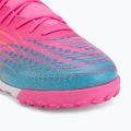 Football boots PUMA Future 9 Match Fusion TT poison pink/puma wht/sun stream/bright aqua/puma blk 7