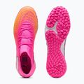 Football boots PUMA Future 9 Match Fusion TT poison pink/puma wht/sun stream/bright aqua/puma blk 3
