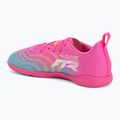 Children's football boots PUMA Future 9 Play IT Jr poison pink/puma wht/sun stream/bright aqua/puma blk 3