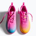 Children's football boots PUMA Future 9 Play IT Jr poison pink/puma wht/sun stream/bright aqua/puma blk 7