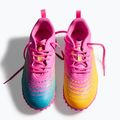 Children's football boots PUMA Future 9 Play TT poison pink/puma wht/sun stream/bright aqua/puma blk 6