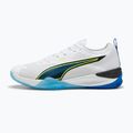 Handball shoes PUMA Eliminate Nitro 4 Game On puma white/glowing red/ultra blue 8