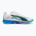 Handball shoes PUMA Accelerate Nitro SQD 4 Game On puma white/glowing red/ultra blue 9