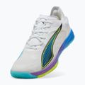 Handball shoes PUMA Accelerate Nitro SQD 4 Game On puma white/glowing red/ultra blue 10